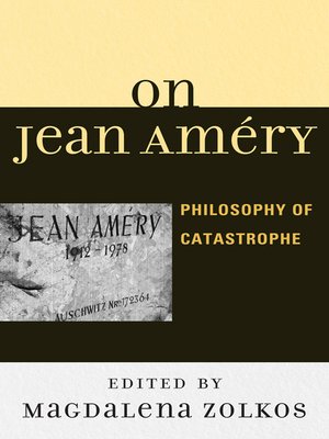 cover image of On Jean Améry